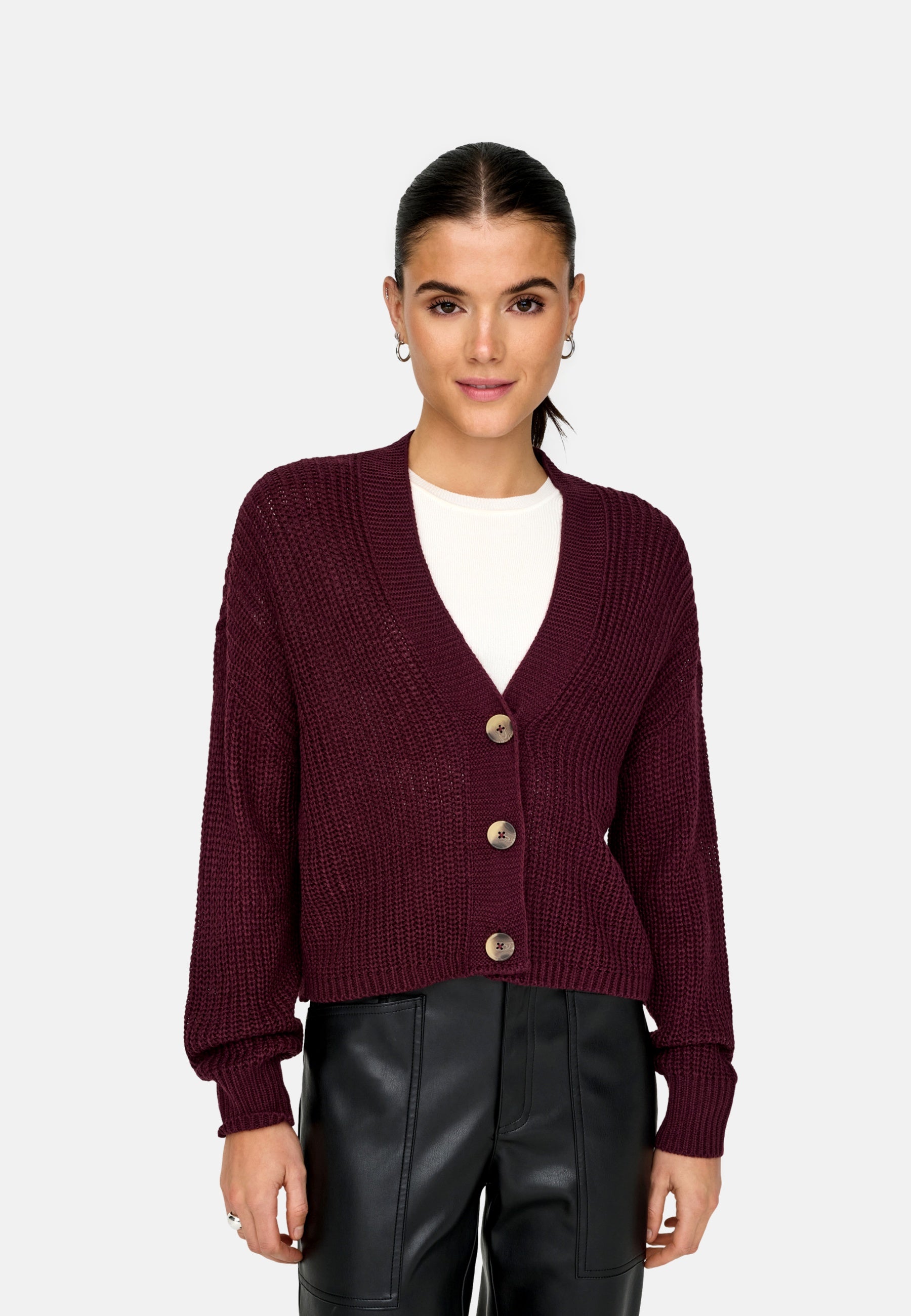 Only CAROL Strickjacke mit Knopfleiste