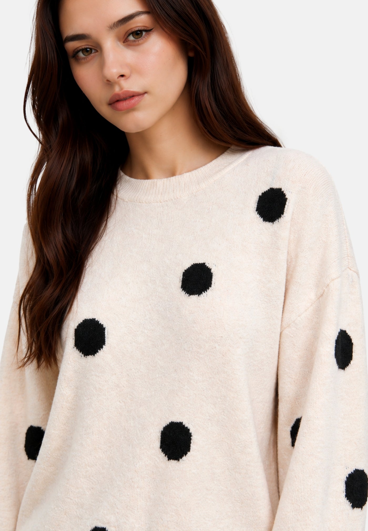 Only RICA Strickpullover R-Neck