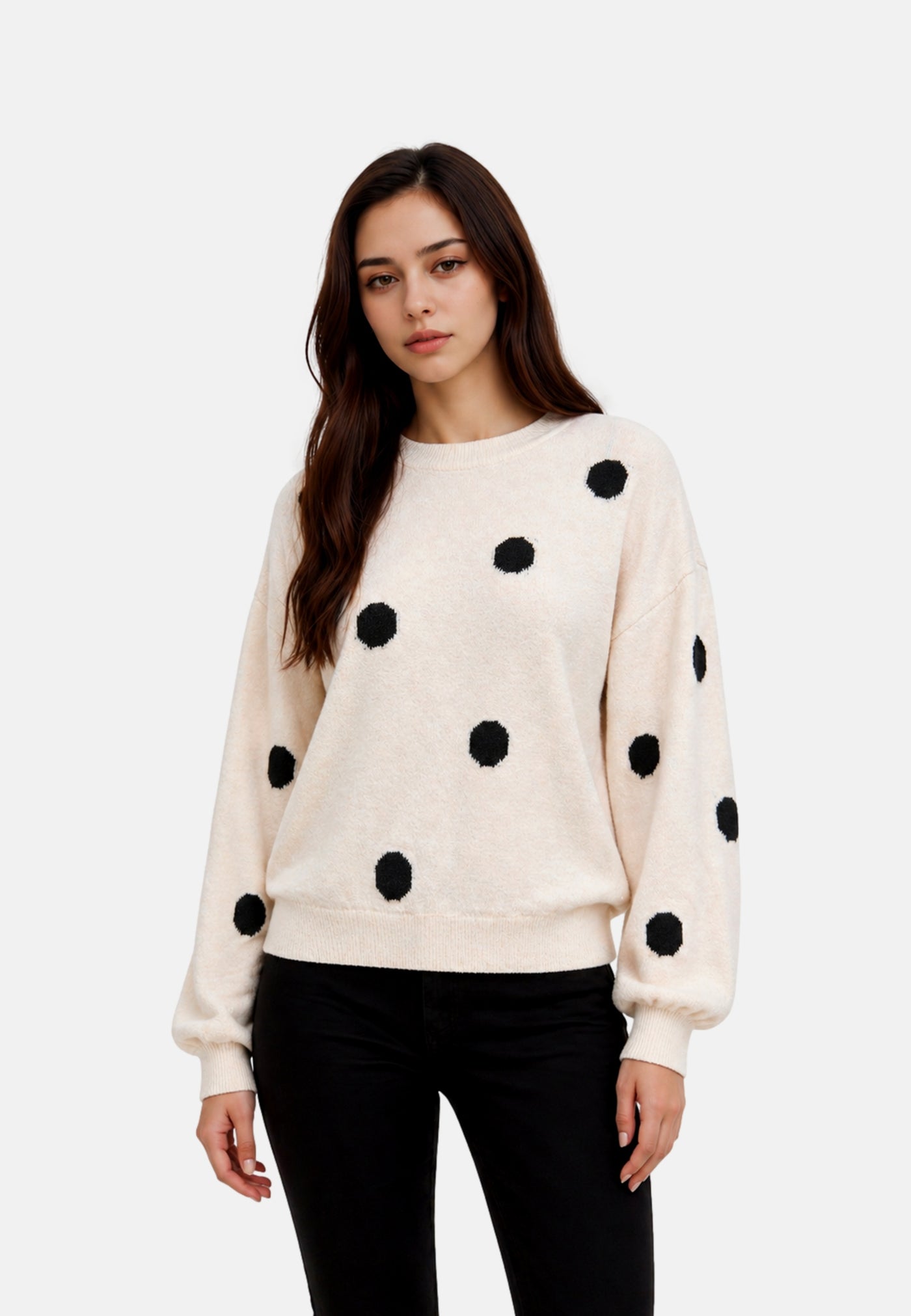 Only RICA Strickpullover R-Neck