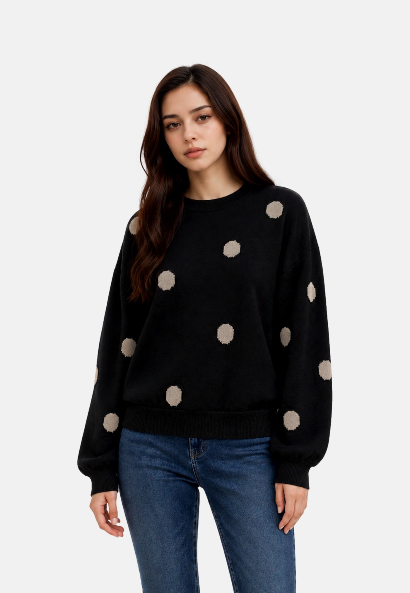Only RICA Strickpullover R-Neck