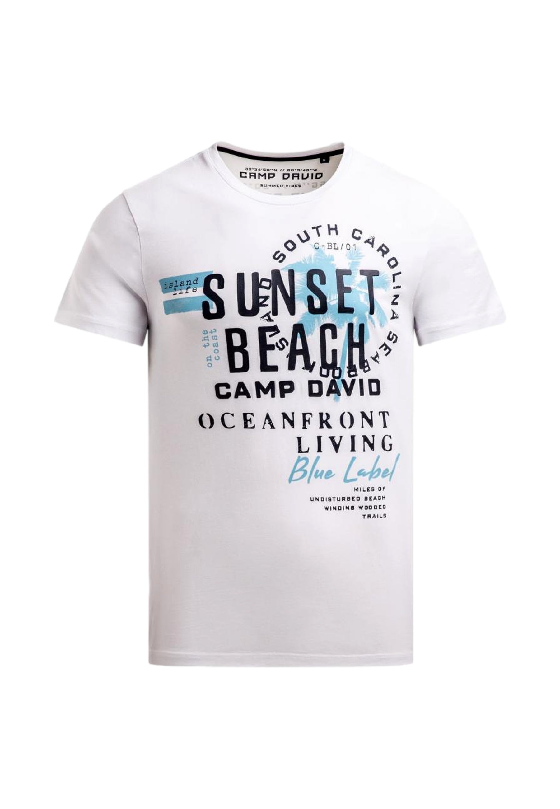 Camp David Oceanfront Kurzarmshirt