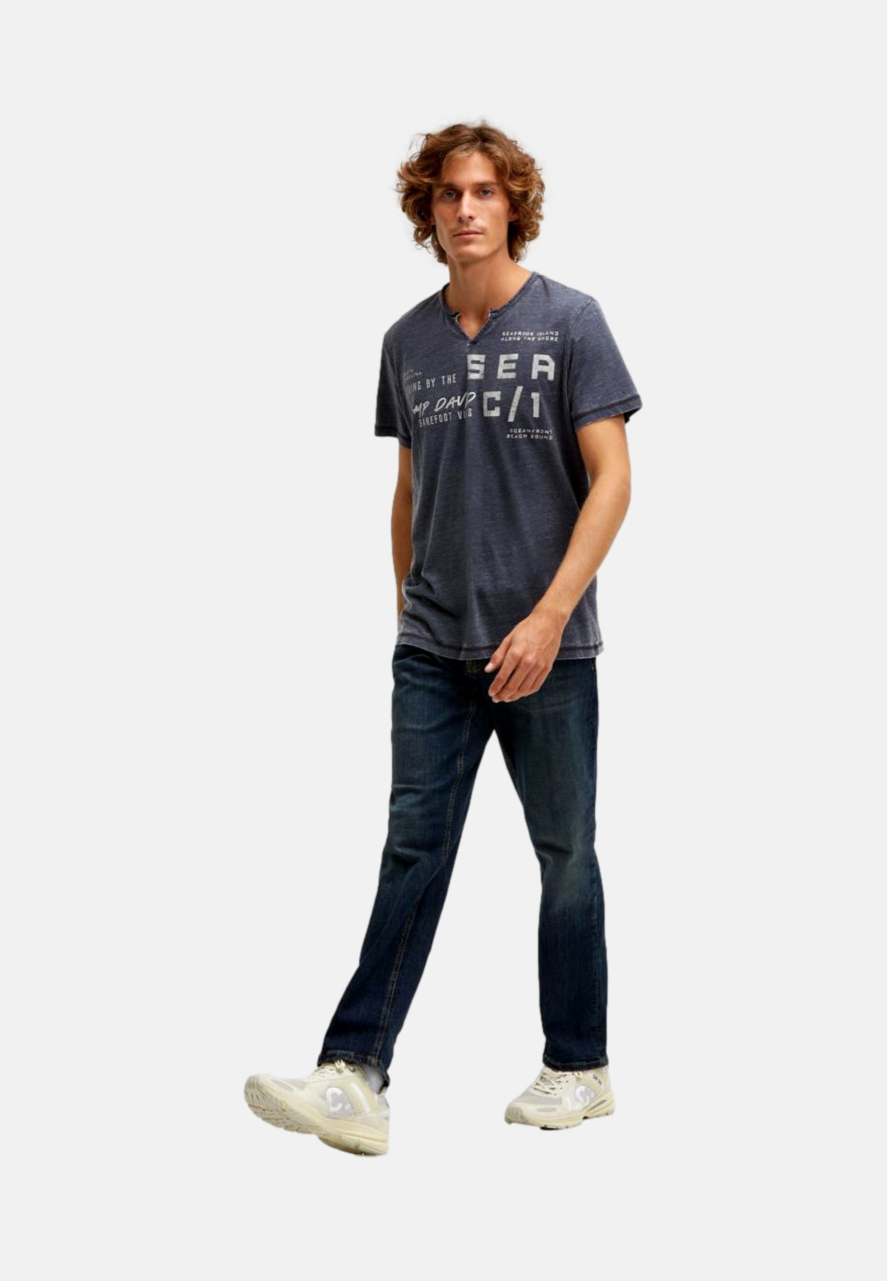 Camp David Oceanfront Kurzarmshirt