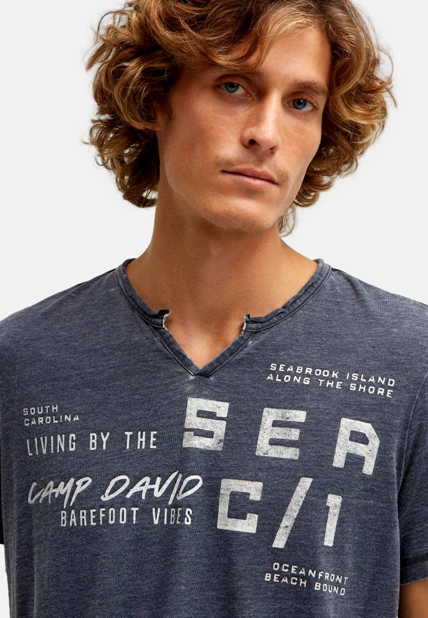 Camp David Oceanfront Kurzarmshirt