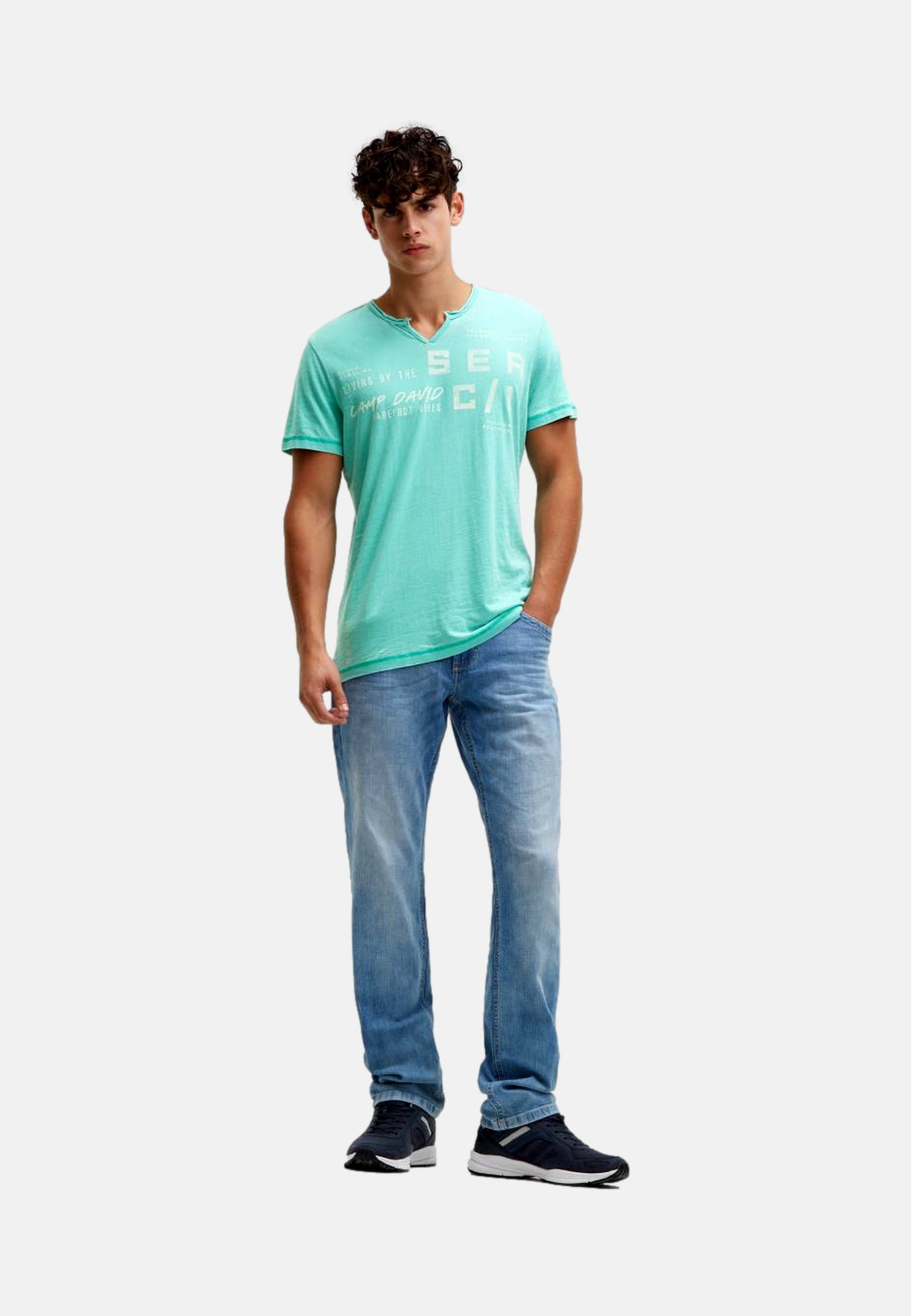 Camp David Oceanfront Kurzarmshirt