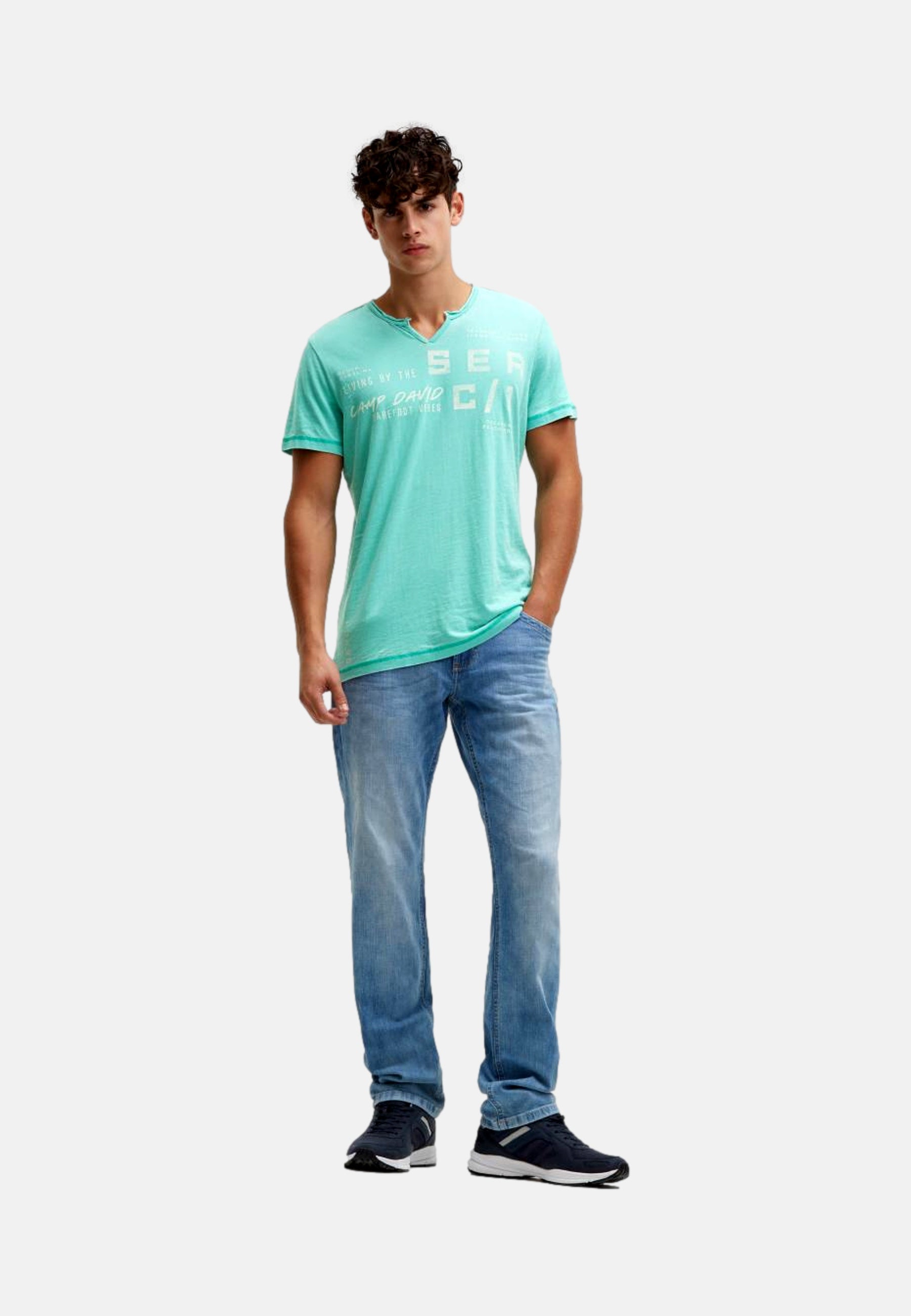Camp David Oceanfront Kurzarmshirt