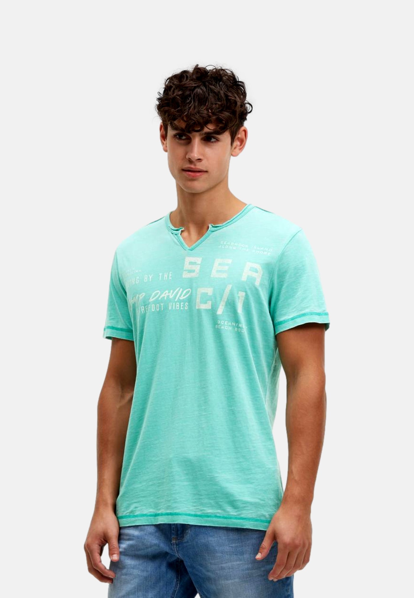 Camp David Oceanfront Kurzarmshirt