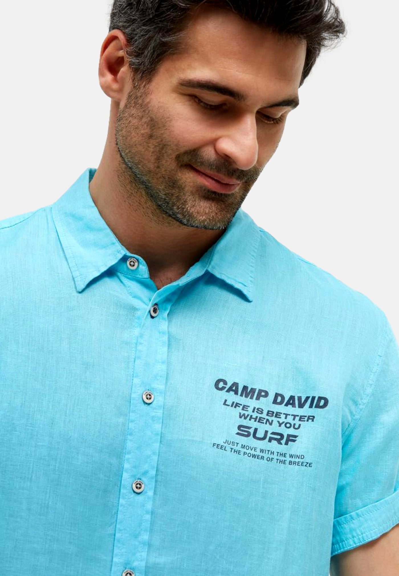 Camp David Windsurfing Kurzarmhemd