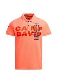 Camp David Windsurfing Kurzarmshirt mit Polokragen