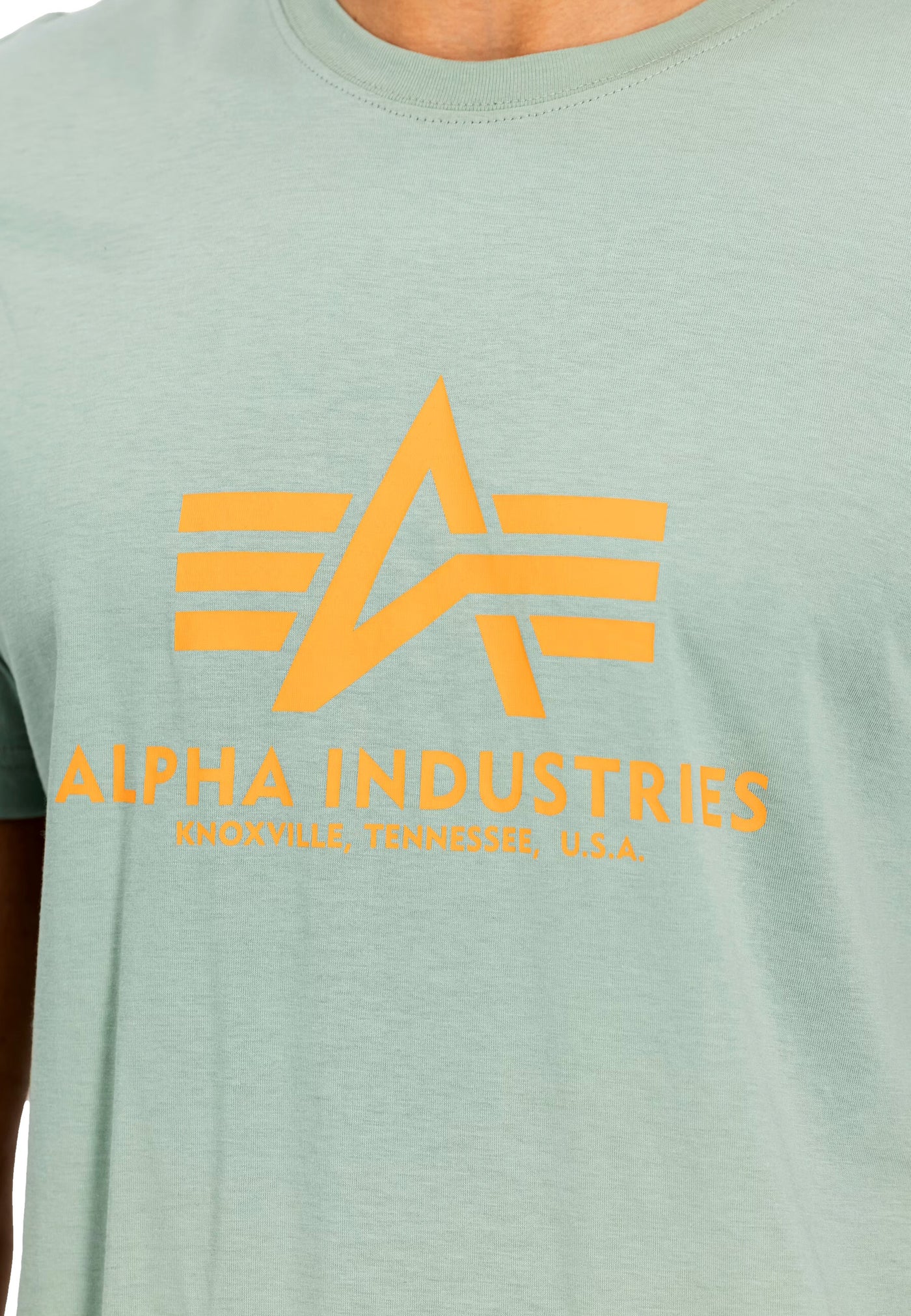 Alpha Industries Basic Big Logo Kurzarmshirt
