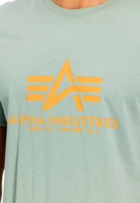 Alpha Industries Basic Big Logo Kurzarmshirt