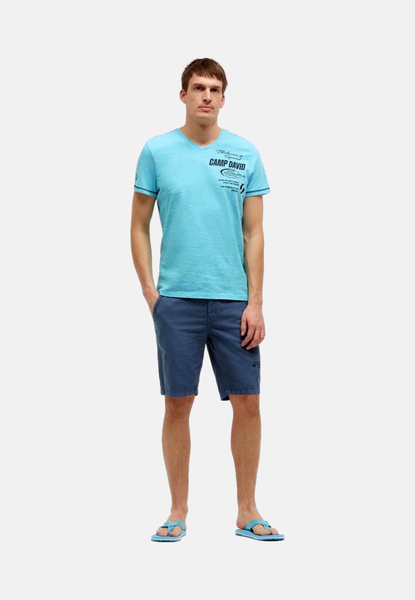 Camp David Windsurfing kurze Hose mit vielen Taschen