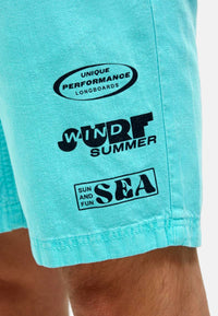 Camp David Windsurfing kurze Hose mit vielen Taschen