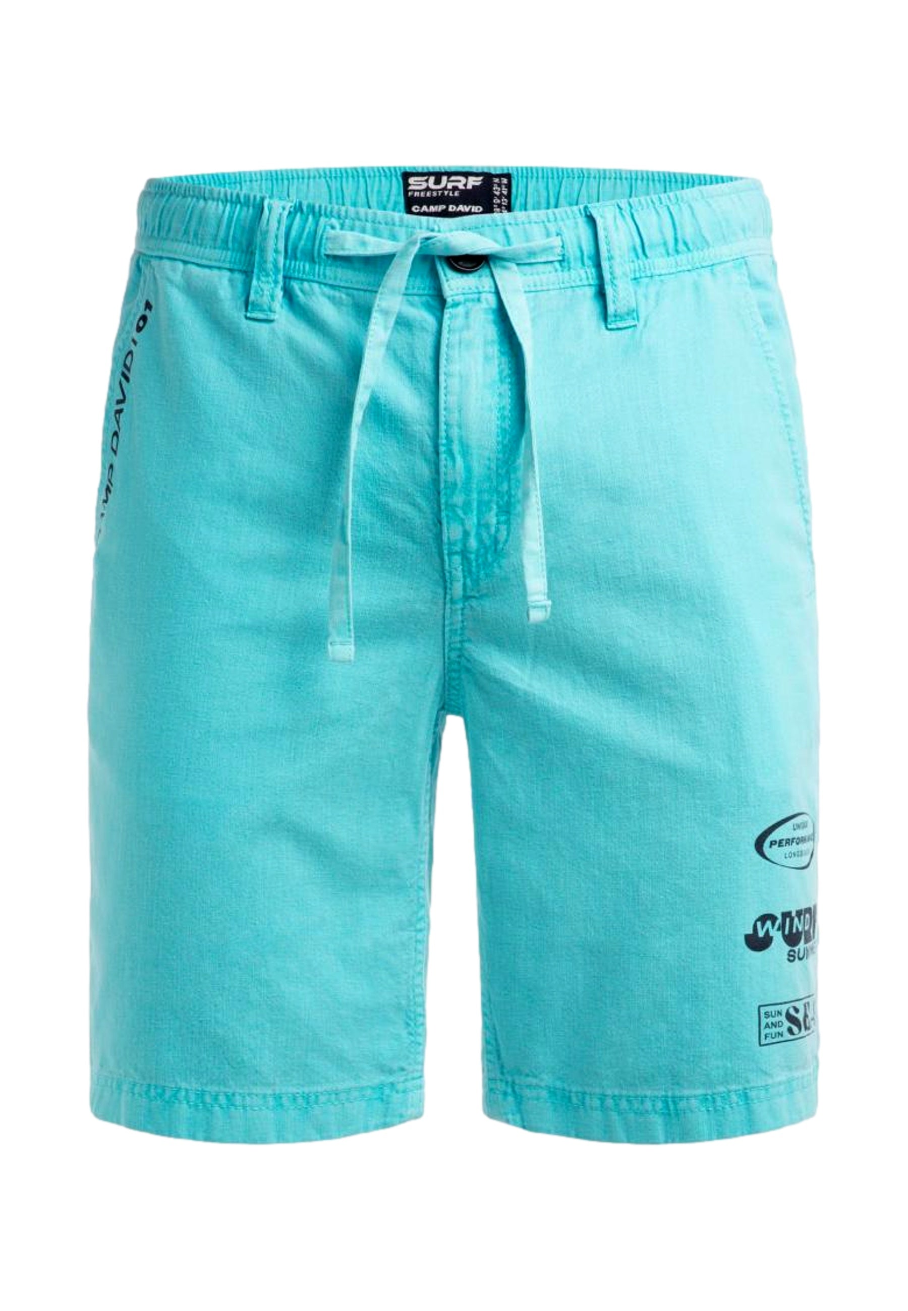 Camp David Windsurfing kurze Hose mit vielen Taschen