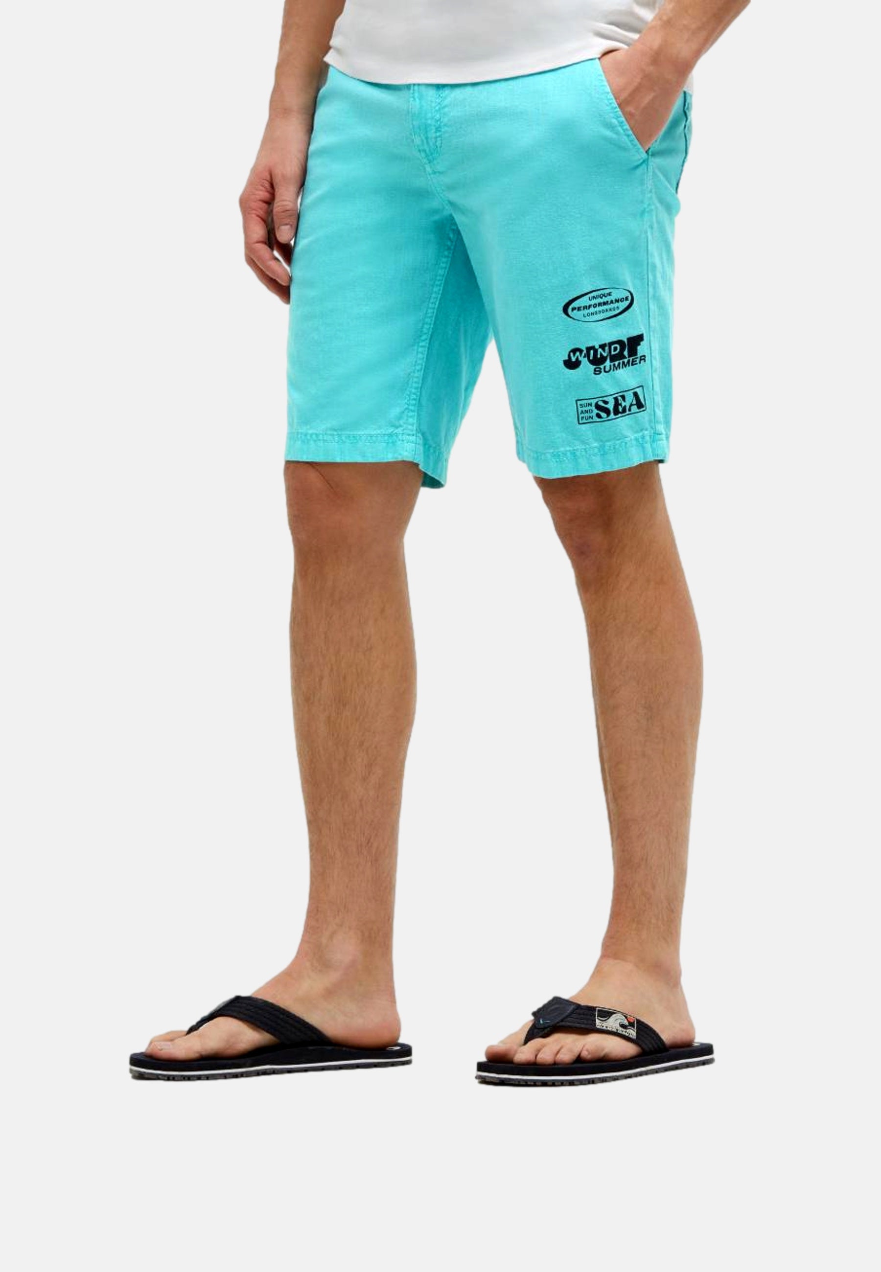 Camp David Windsurfing kurze Hose mit vielen Taschen