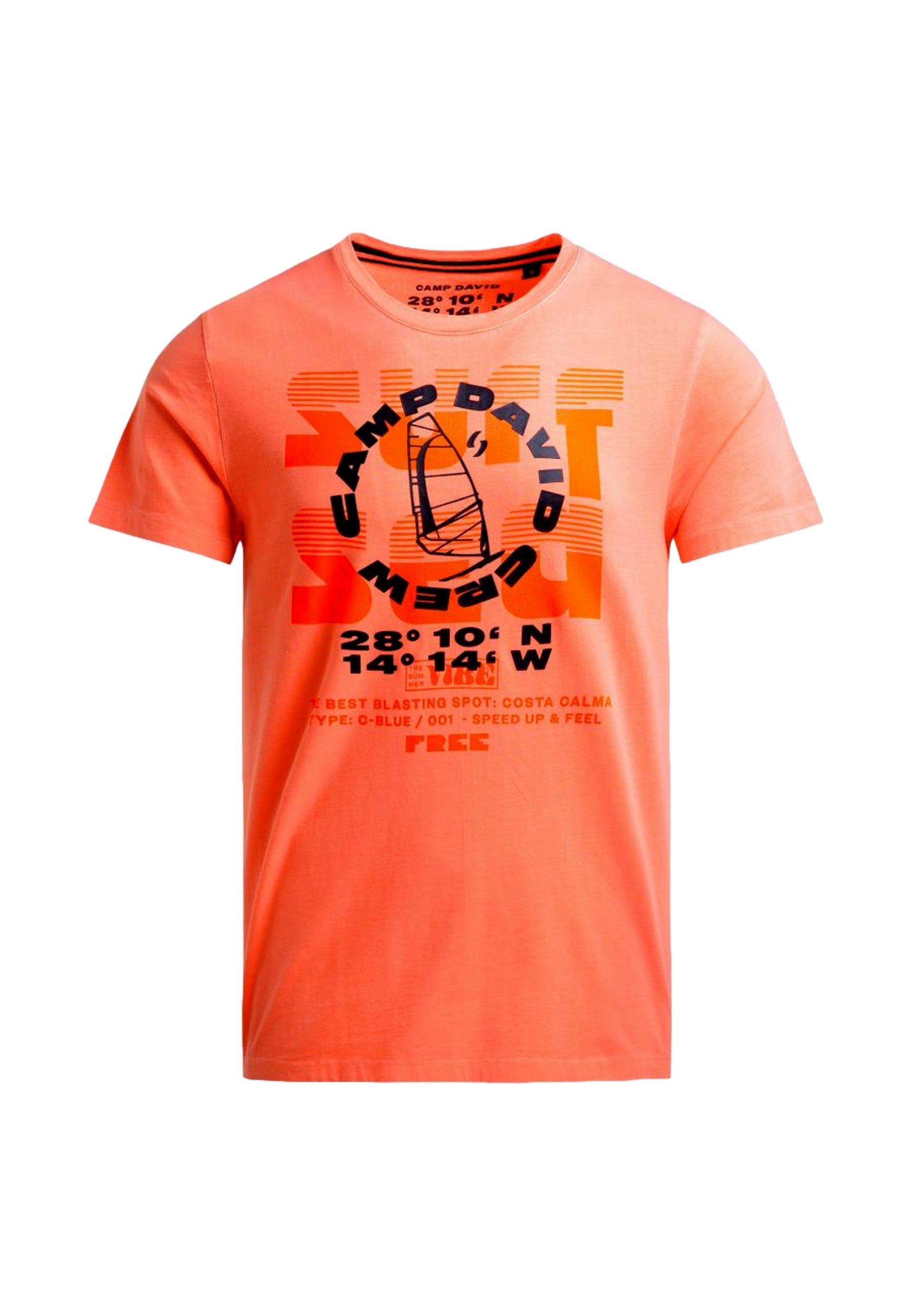 Camp David Windsurfing Kurzarmshirt