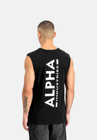 Alpha Industries Backprint Tank ärmelloses Shirt