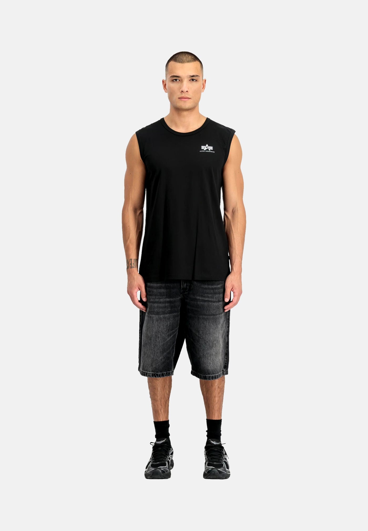 Alpha Industries Backprint Tank ärmelloses Shirt