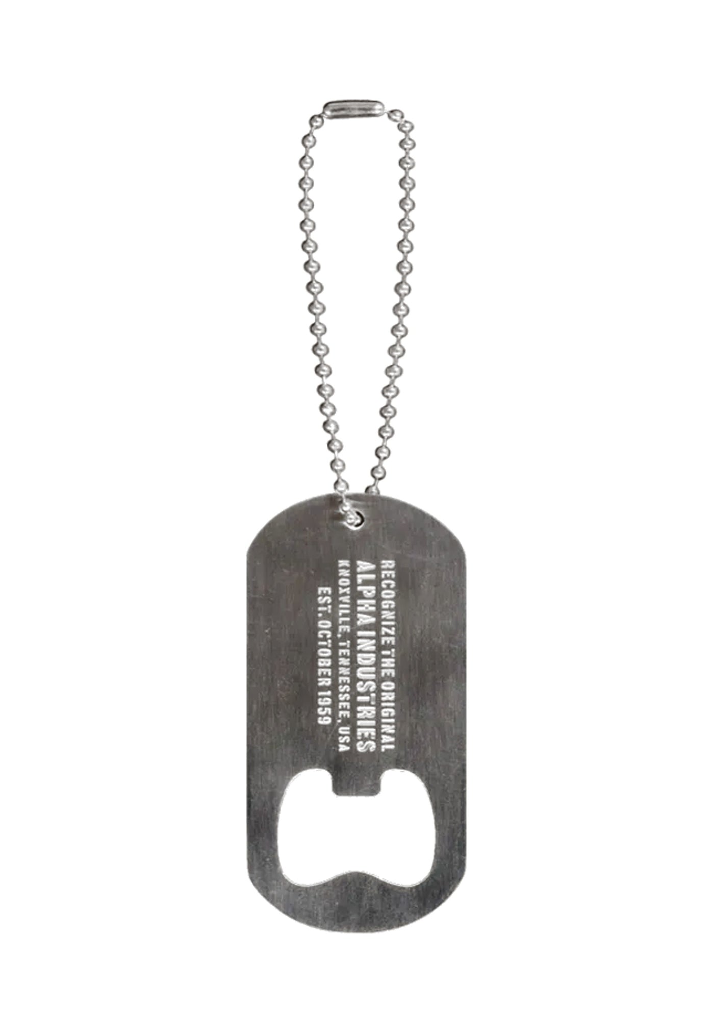 Alpha Industries Bottle Opener Keychain Kronkorkenöffner