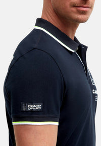Camp David Oceanfront Kurzarmshirt mit Polokragen