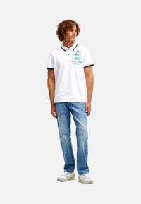 Camp David Oceanfront Kurzarmshirt mit Polokragen
