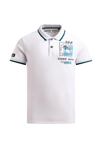 Camp David Oceanfront Kurzarmshirt mit Polokragen