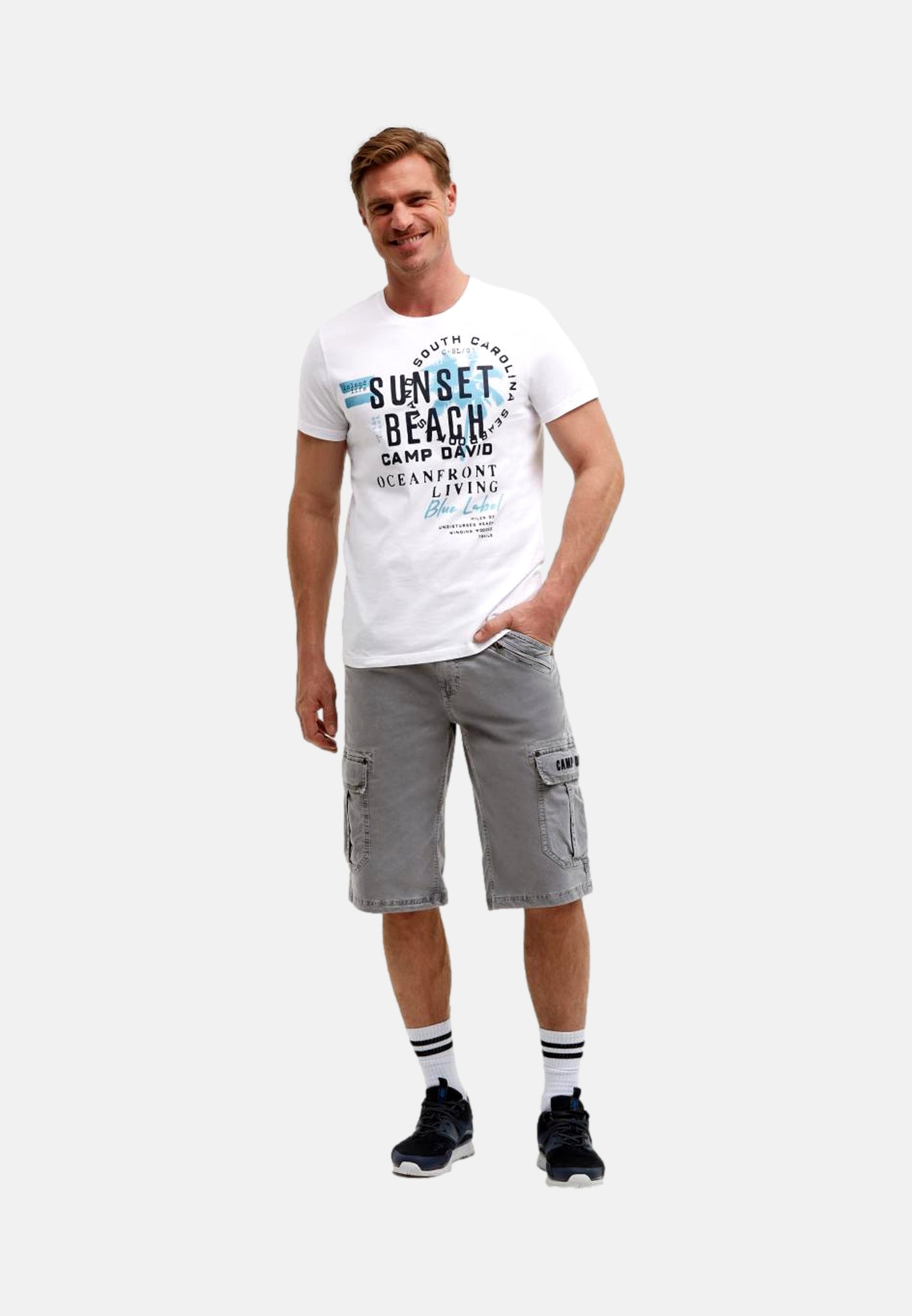 Camp David Oceanfront kurze Hose mit vielen Taschen