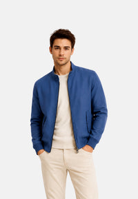 Guess Unifarbene Jacke HARRINGTON JACKET mit abnehmbarer Kapuze