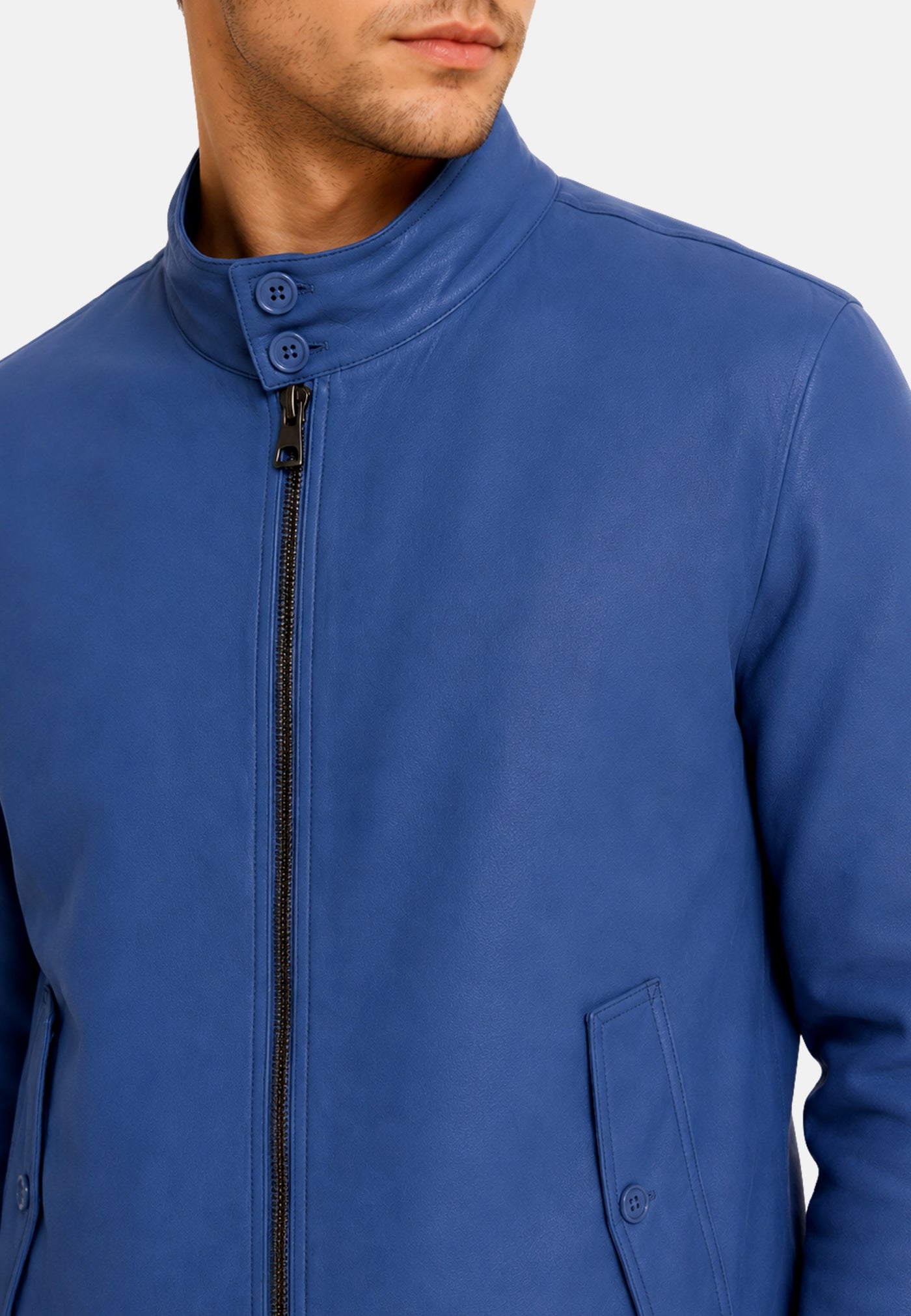 Guess Unifarbene Jacke HARRINGTON JACKET mit abnehmbarer Kapuze