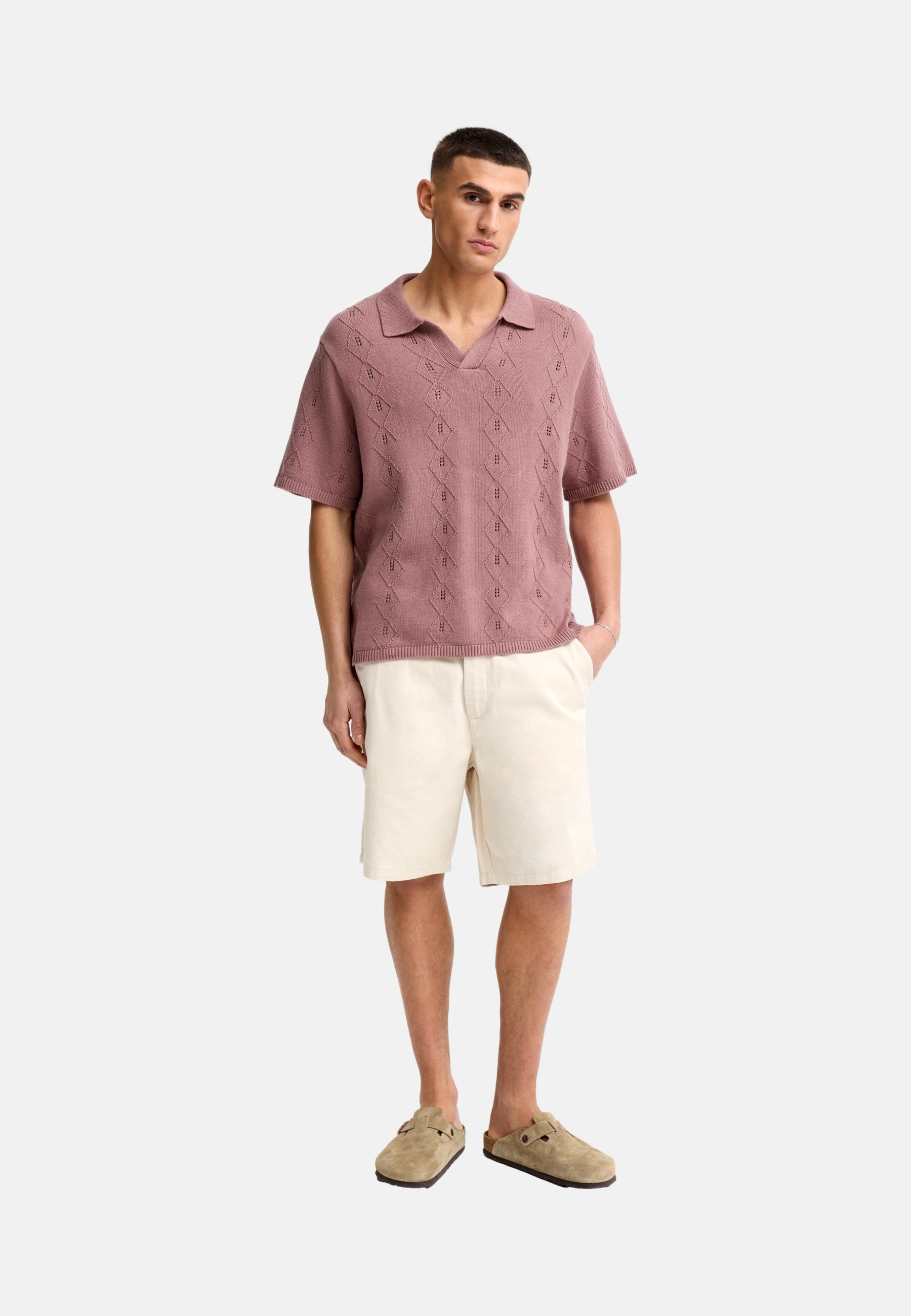 !Solid SDUDELL Kurzarmshirt V-Neck
