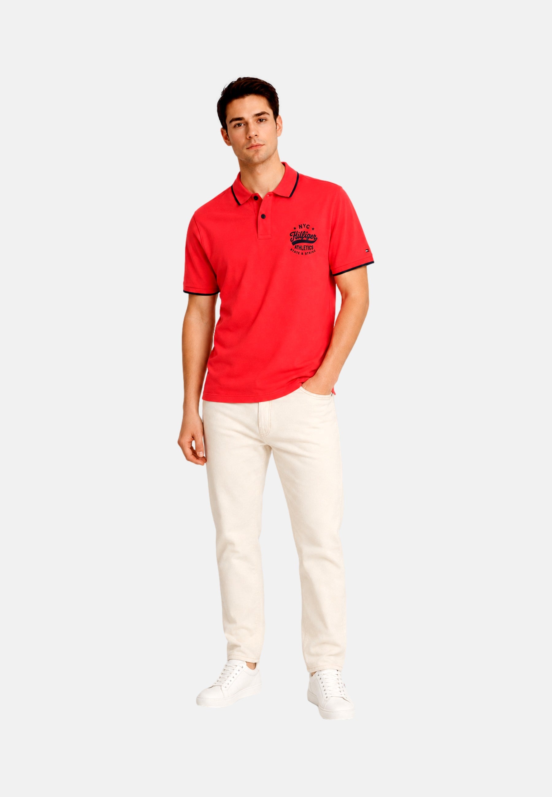 Tommy Hilfiger Kurzarmshirt mit Polokragen