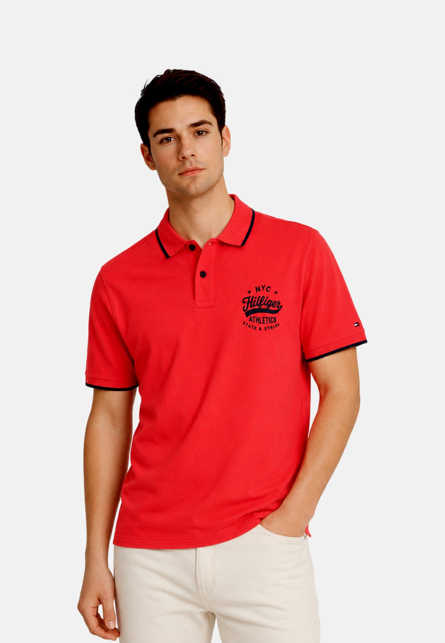 Tommy Hilfiger Kurzarmshirt mit Polokragen