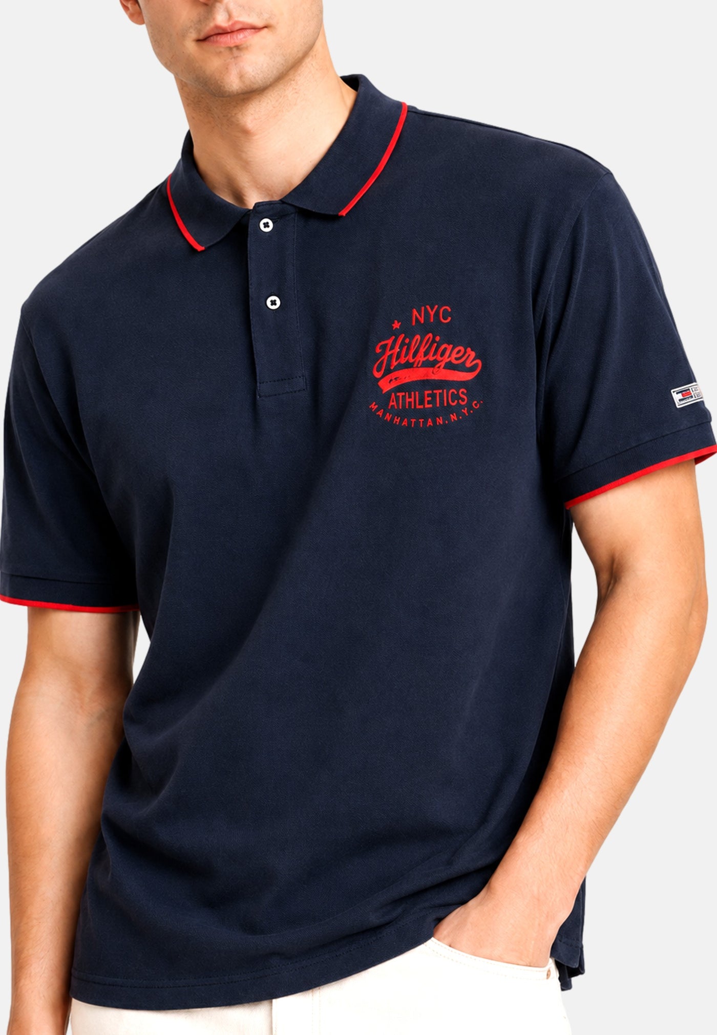 Tommy Hilfiger Kurzarmshirt mit Polokragen