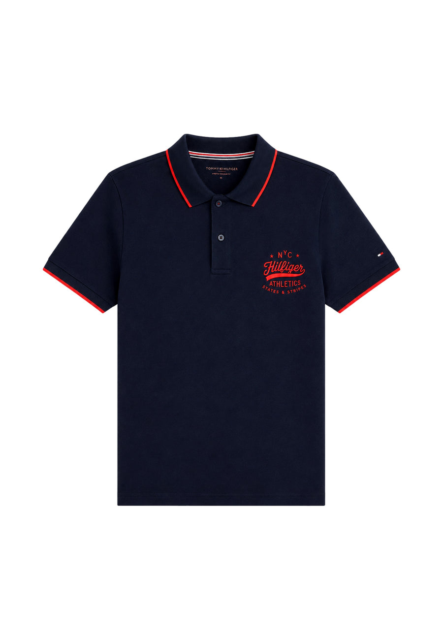 Tommy Hilfiger Kurzarmshirt mit Polokragen