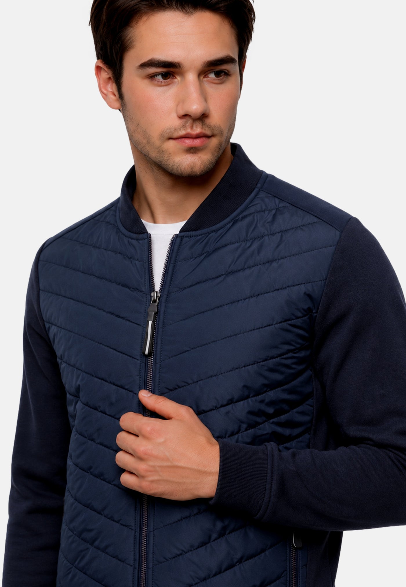 Fynch-Hatton Hybrid-Sweatjacke