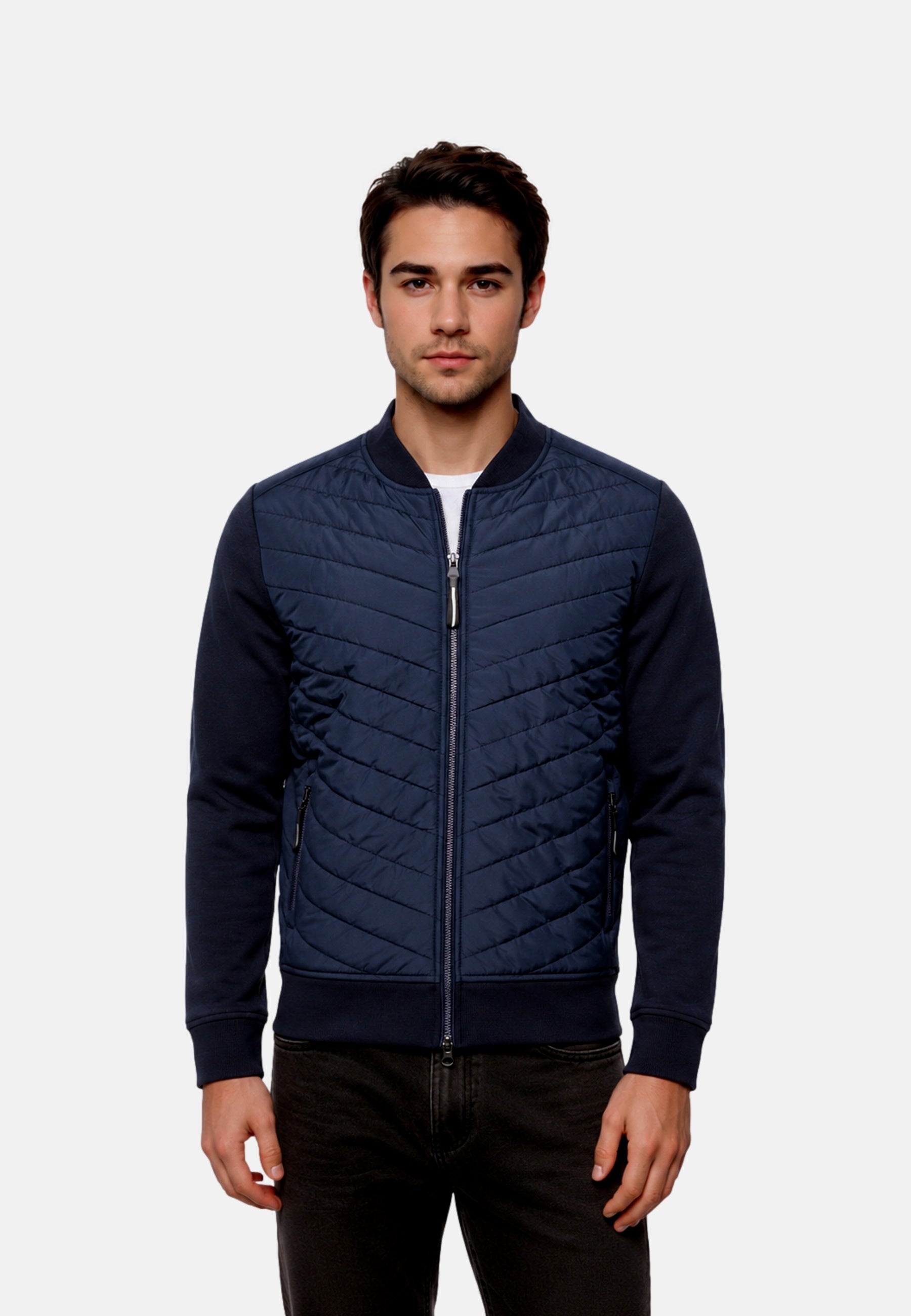 Fynch-Hatton Hybrid-Sweatjacke
