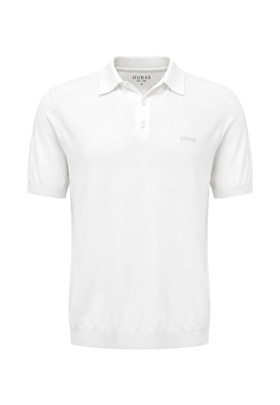 Guess CREE WASHED Kurzarmshirt mit Polokragen