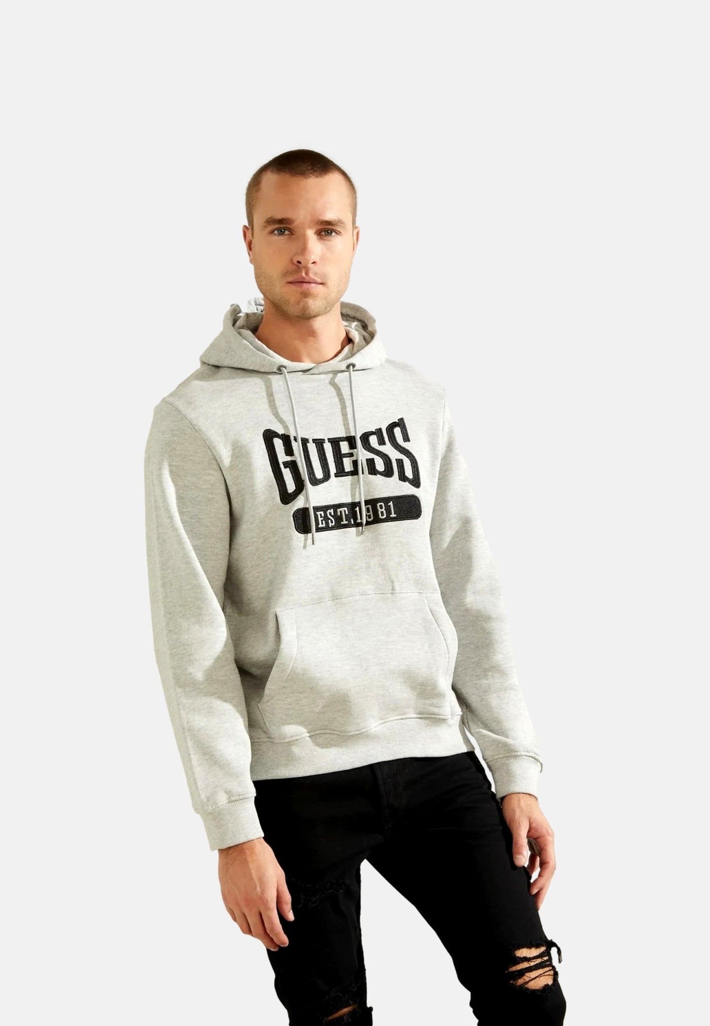 Guess ORGNC COTTON GYM GUESS HOODIE