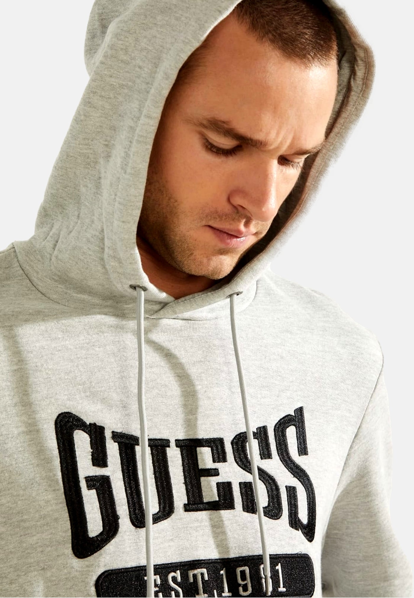 Guess ORGNC COTTON GYM GUESS HOODIE