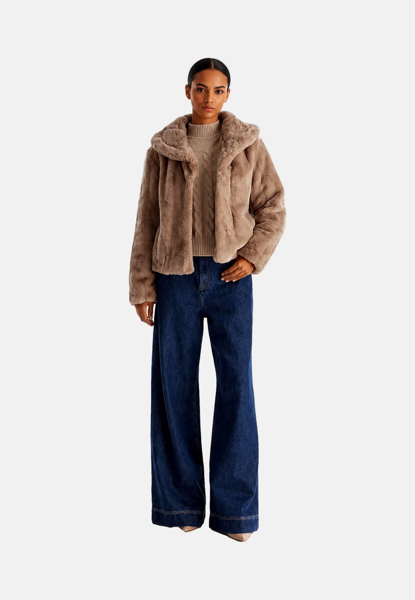 Guess Fellimitatjacke