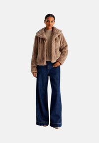 Guess Fellimitatjacke