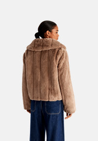 Guess Fellimitatjacke