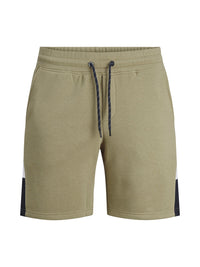 Jack & Jones kurzze Hosen JJILOGO BLOCKING SWEAT SHORTS