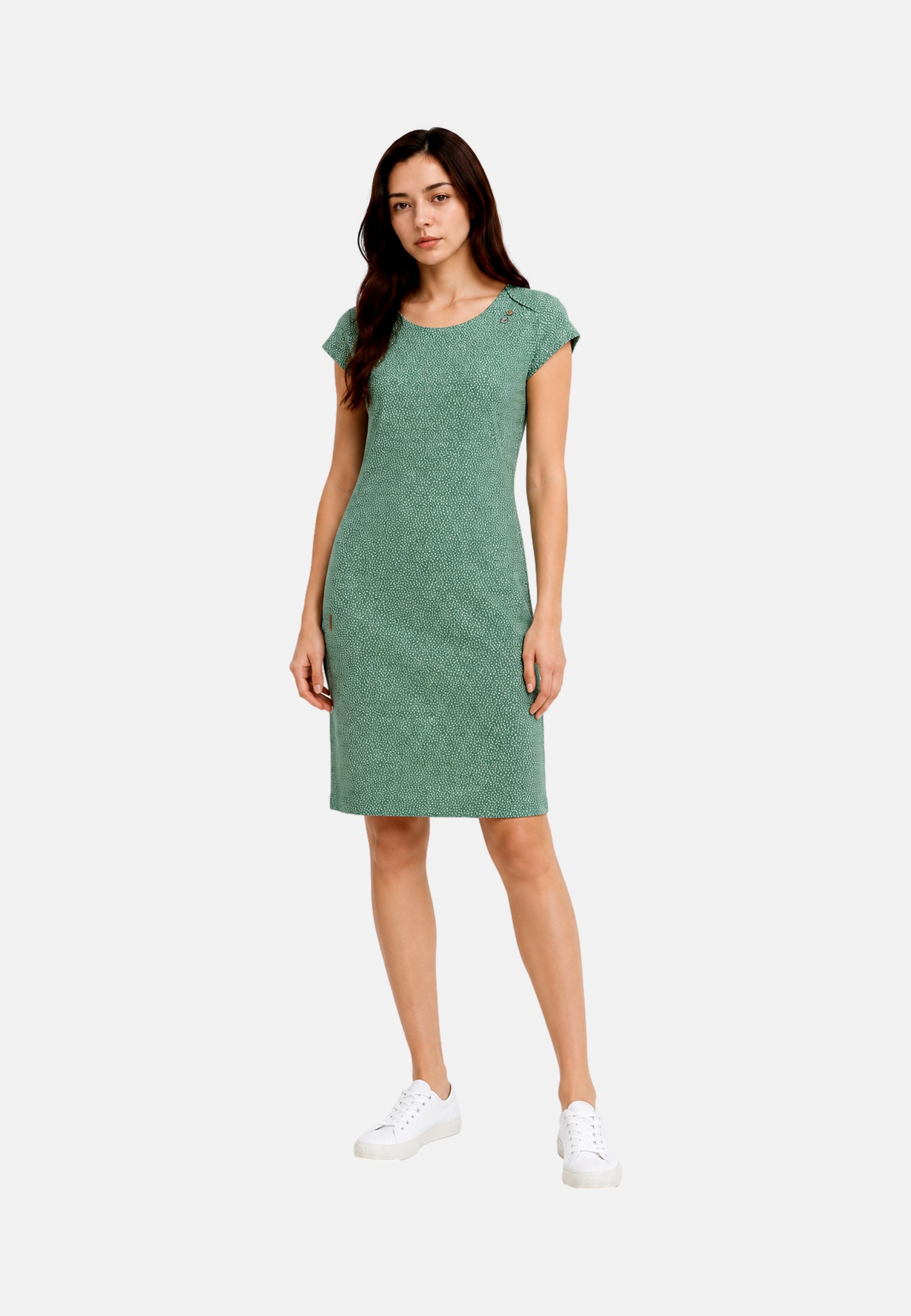 Ragwear RIVAN PRINT Midi-Kleid