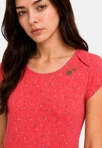Ragwear RIVAN PRINT Midi-Kleid