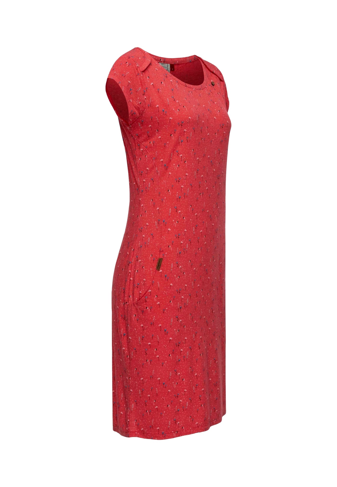 Ragwear RIVAN PRINT Midi-Kleid