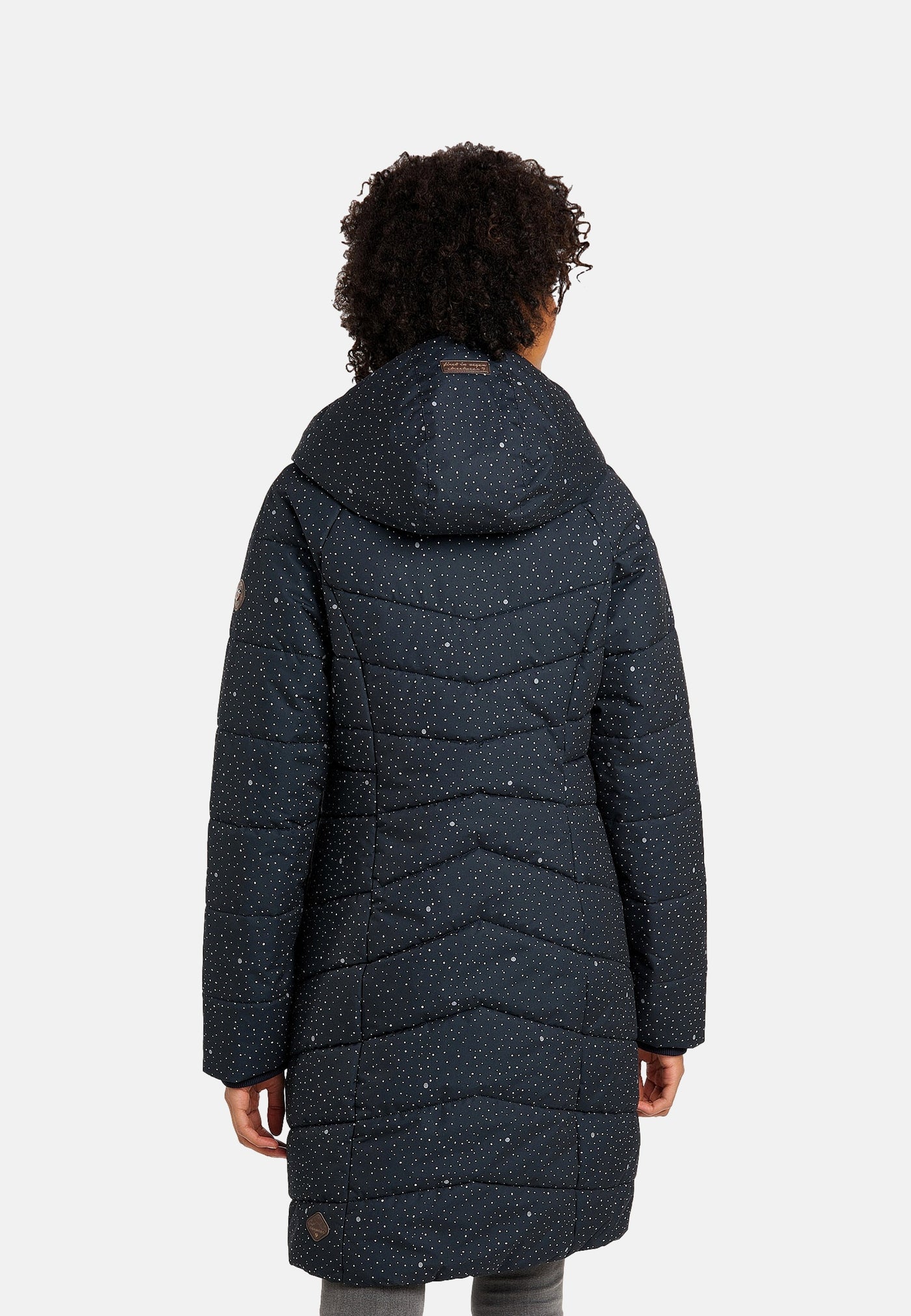 Ragwear DIZZIE COAT DOTS Steppmantel