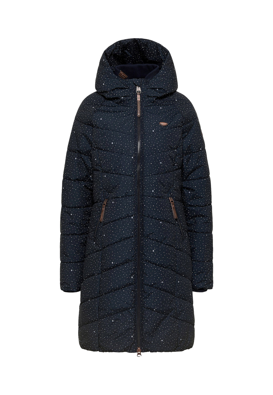 Ragwear DIZZIE COAT DOTS Steppmantel