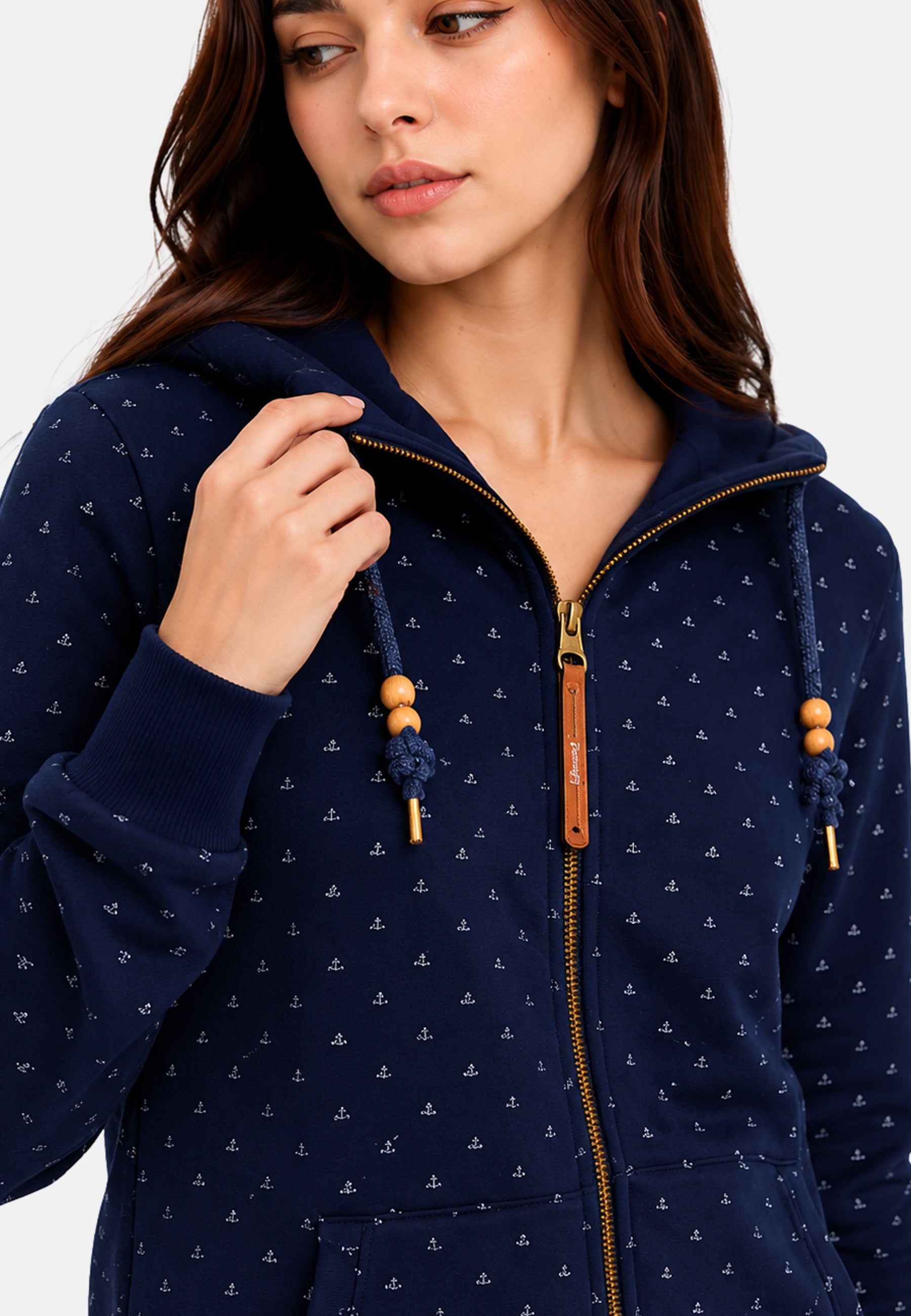 Ragwear LAMAD DOTS Kapuzensweatjacke