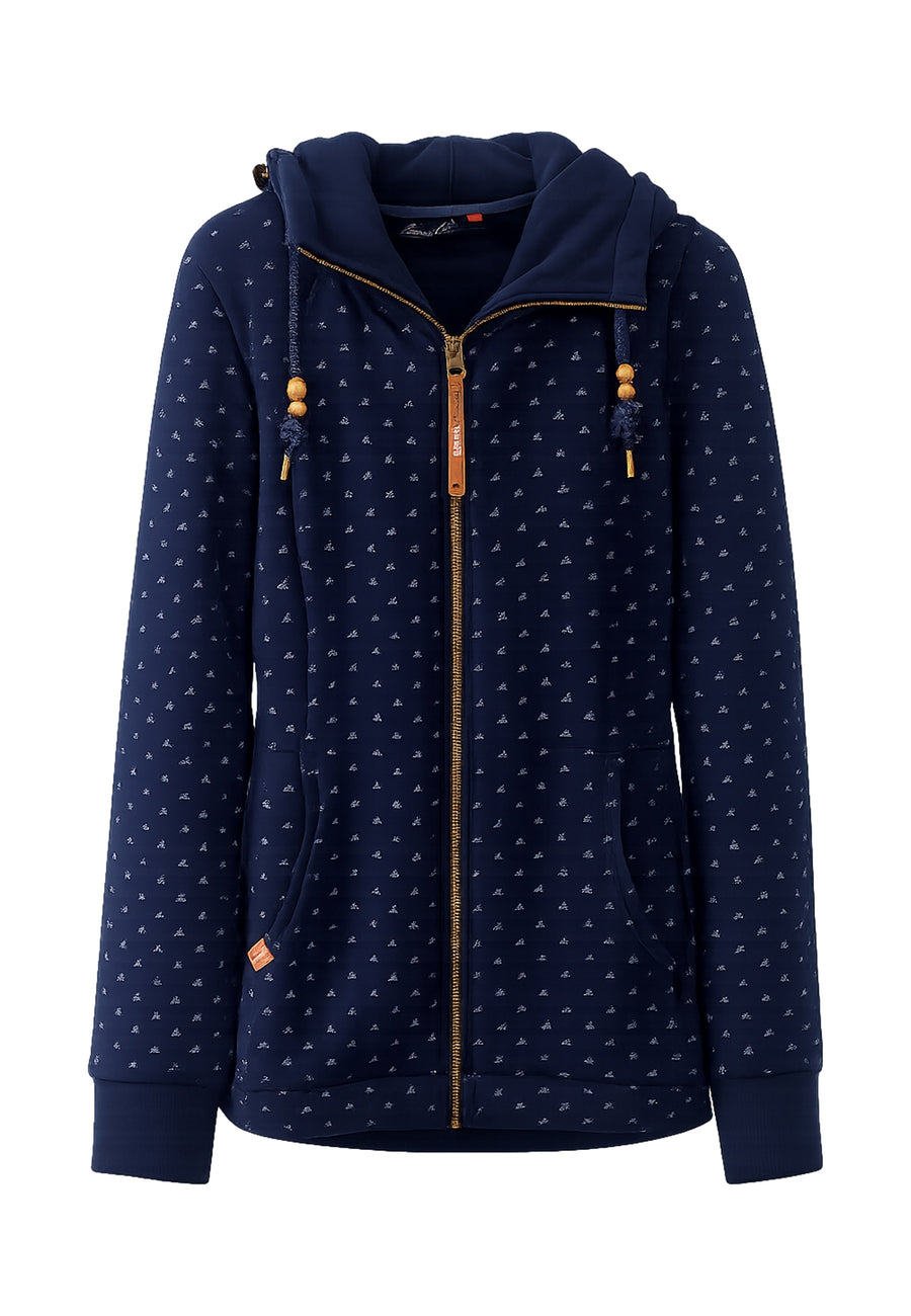 Ragwear LAMAD DOTS Kapuzensweatjacke