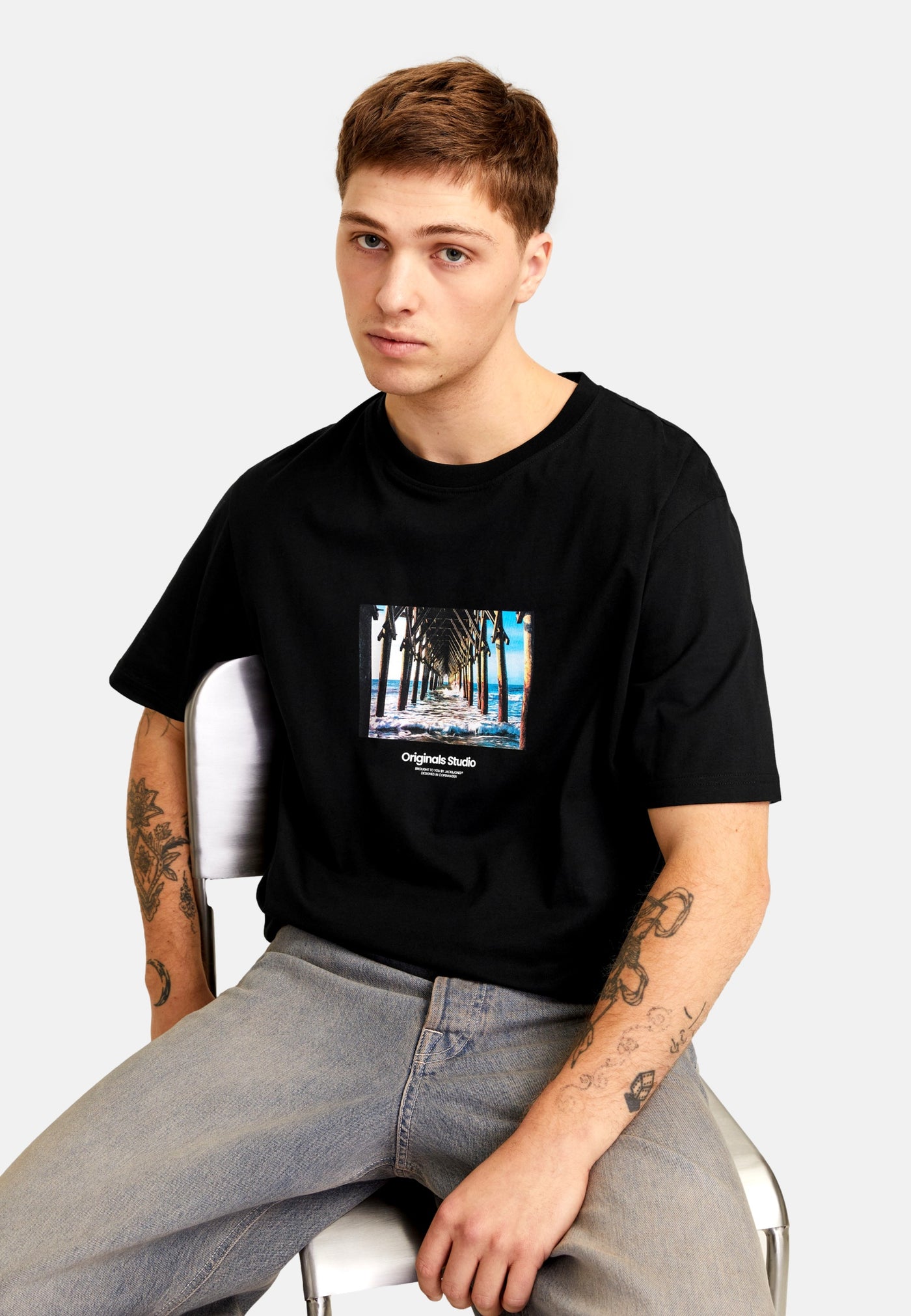 Jack & Jones Vester Picture Kurzarmshirt